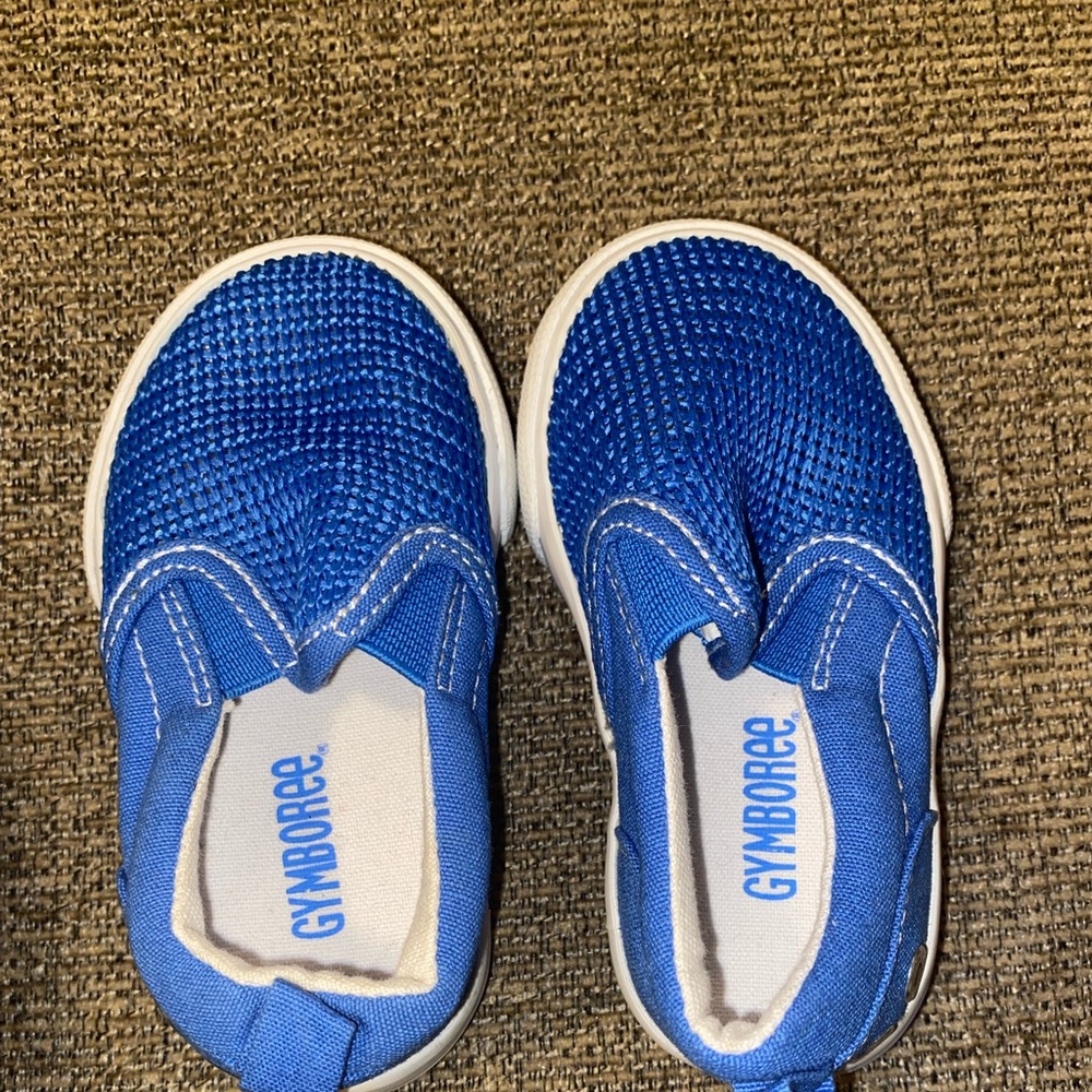 SOLD Blue Gymboree Slide On Sneakers Sz 4C
